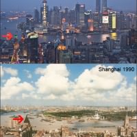 Shanghai and Dubai Now and Then Shanghai and Dubai Now and Then