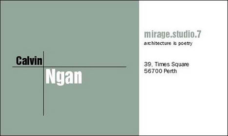  Architectural Design on Architectural Business Cards Architects