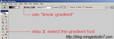 Gradient Masks over AutoCAD with Photoshop
