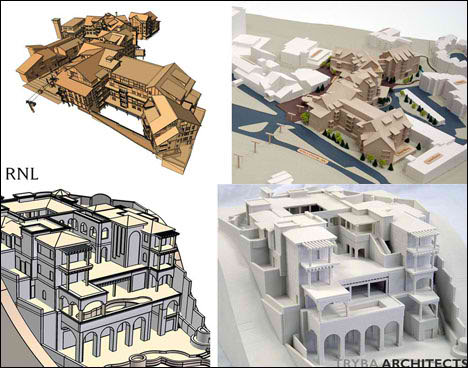 Google Architecture on Google Sketchup 7 Rapid Prototyping 3d Model Printing Technology