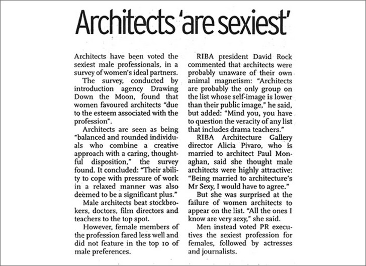 Architects are Sexy