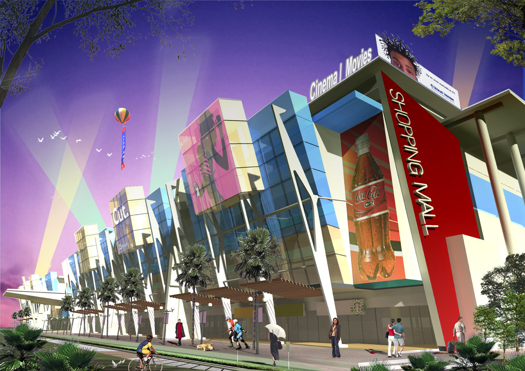 construction of shopping mall project in detail