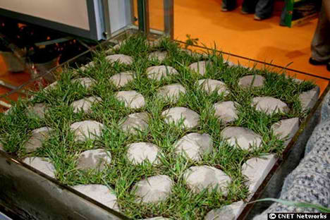 Concrete + Grass = Grasscrete